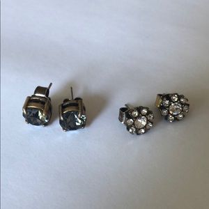 Lot Of 2 J. Crew Stud Earrings